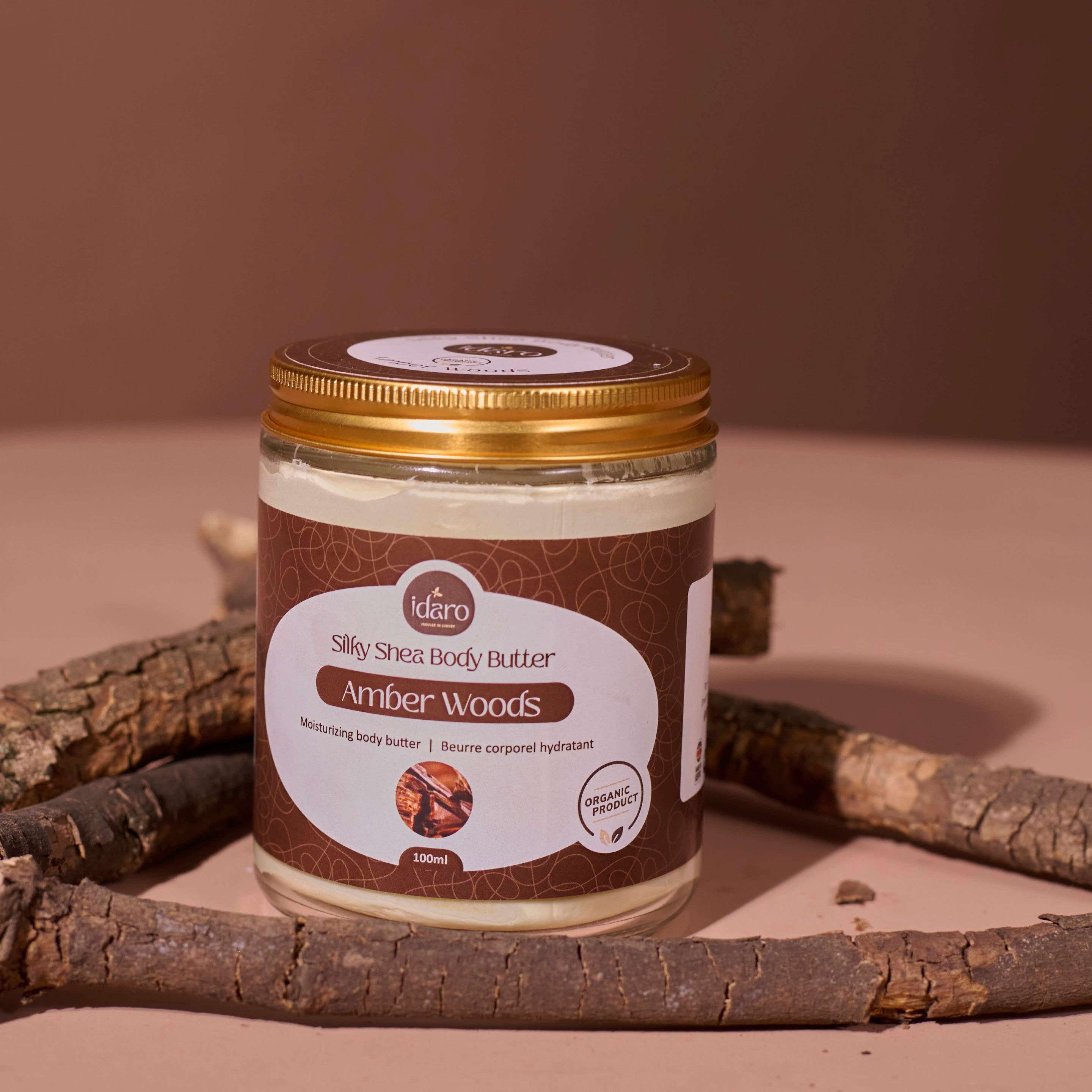 Amber Woods Shea Body Butter